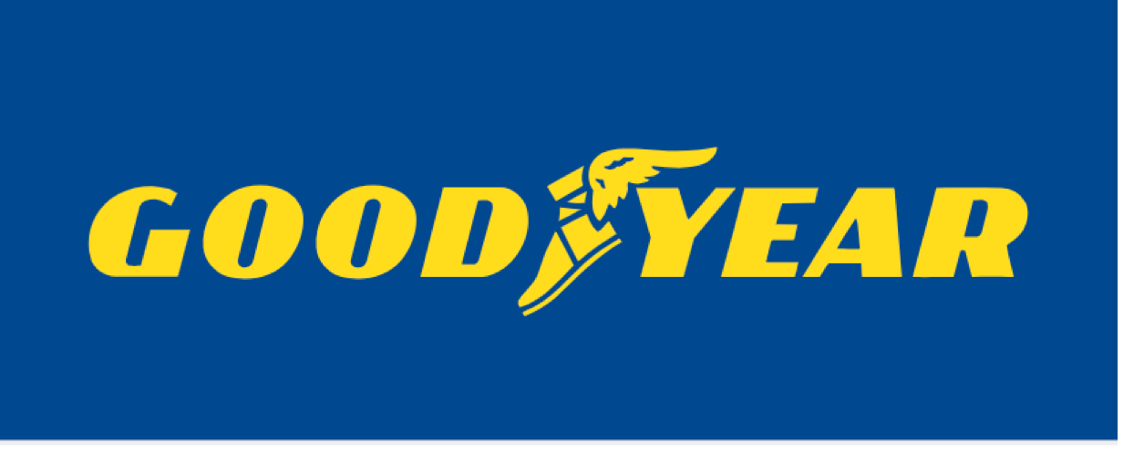 Logótipo da marca de pneus Goodyear